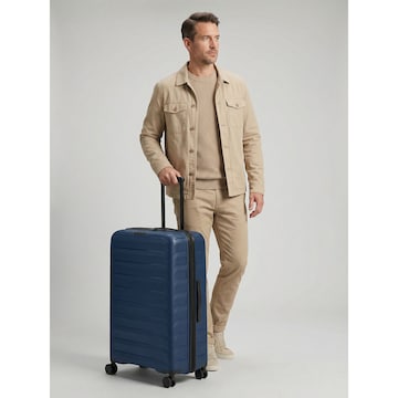 Trolley di D&N in blu: frontale