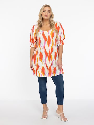 Yoek Tunic in Orange