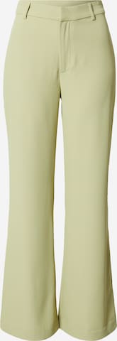 ABOUT YOU x Swalina&Linus Boot cut Pants 'Luca' in Green: front