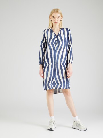 Sublevel Shirt Dress in Blue