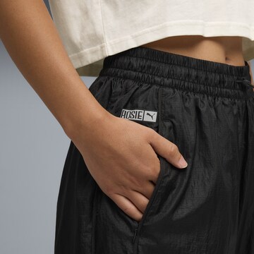 Wide Leg Pantalon de sport 'Puma x Rose' PUMA en noir