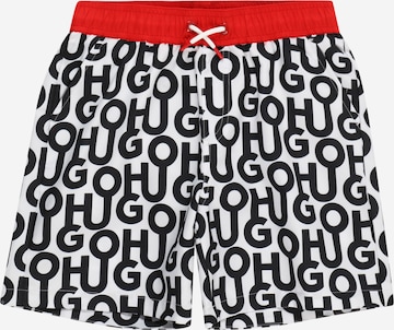 HUGO Red Swimming shorts in Black: front