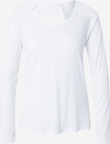 Marika - Camiseta funcional en blanco: frente