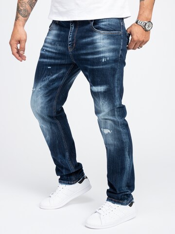 Rock Creek Regular Jeans in Blau