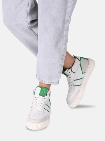 Crickit High-Top Sneakers ' MARWA ' in White: front