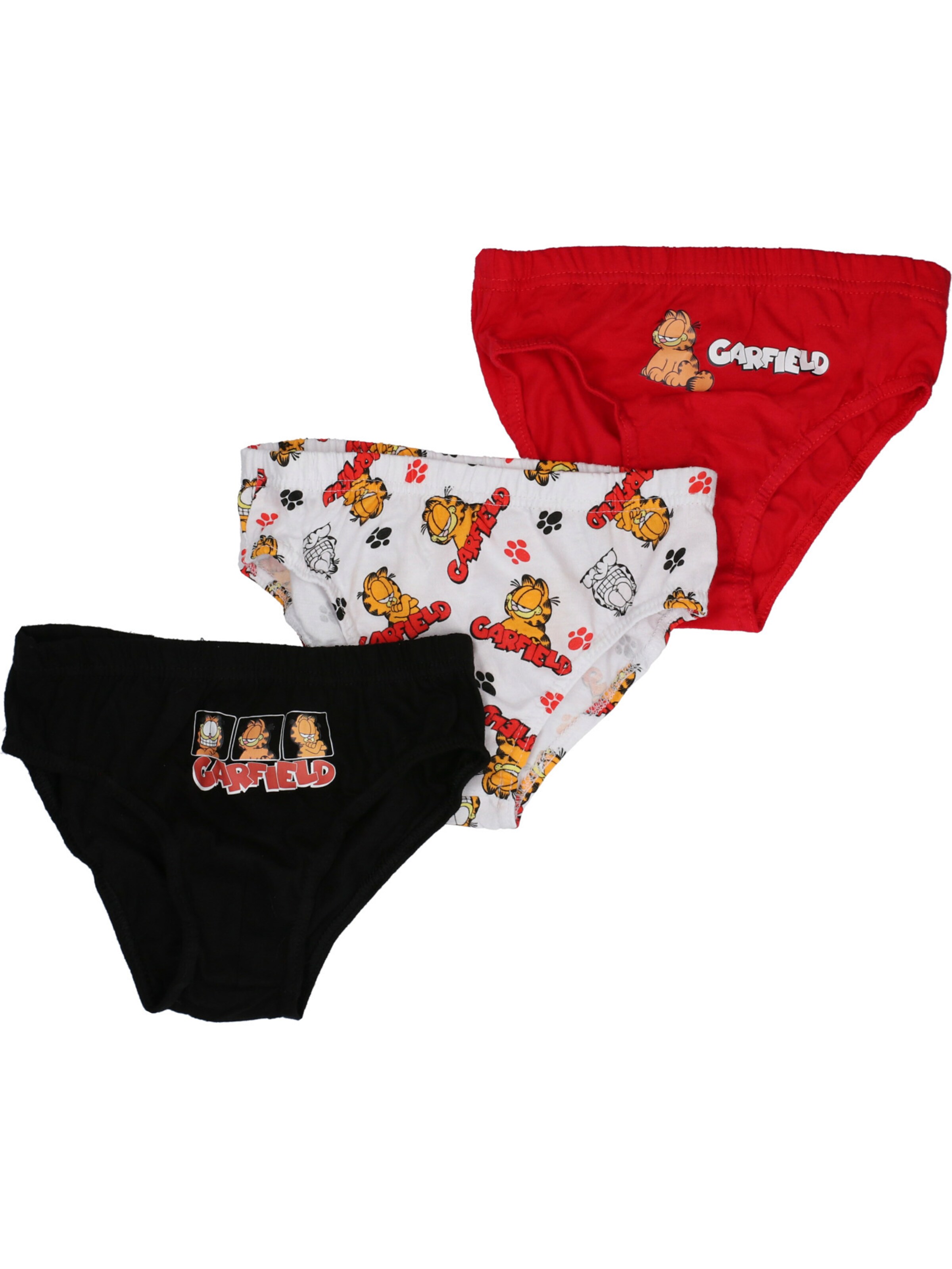 PARAMOUNT Underpants 'Garfield' in Red: front