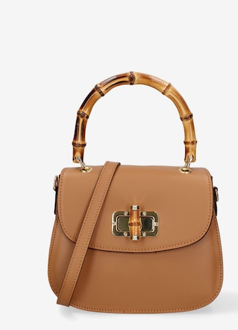 Borsa a mano di Gave Lux in marrone: frontale