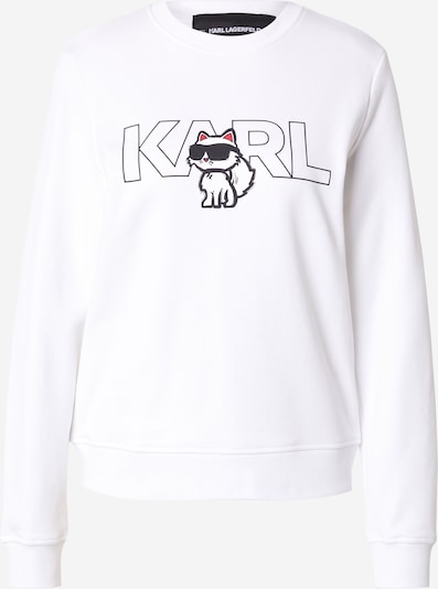 Karl Lagerfeld Collegepaita värissä vadelma / musta / valkoinen, Tuotenäkymä