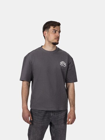 Crystal Paris Shirt 'Nightwolf' in Grijs