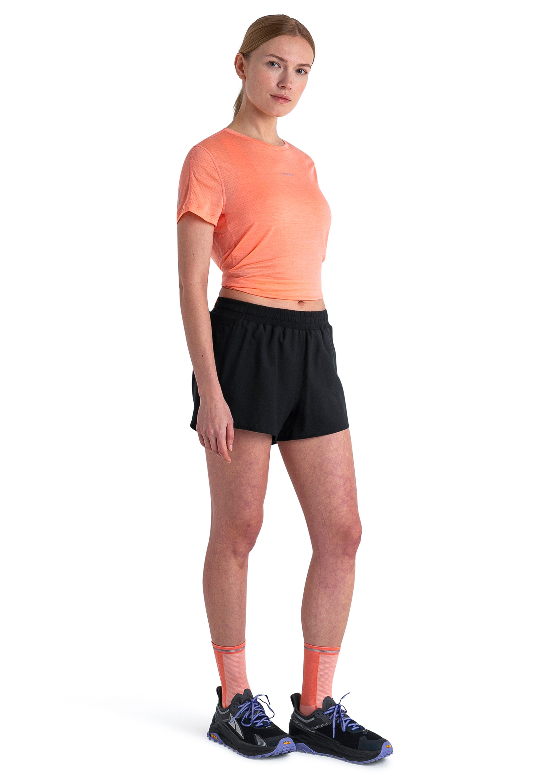 ICEBREAKERTehnička sportska majica 'Speed Slit' - roza boja