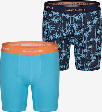 Boxers ' Jersey Boxer Briefs ' Happy Shorts en bleu : devant