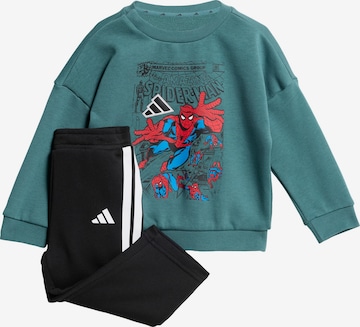 Survêtement 'Marvel Spider-Man' ADIDAS SPORTSWEAR en vert : devant