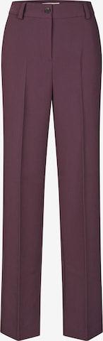 modström Широкий Плиссированные брюки 'Gale' в Красный: спереди