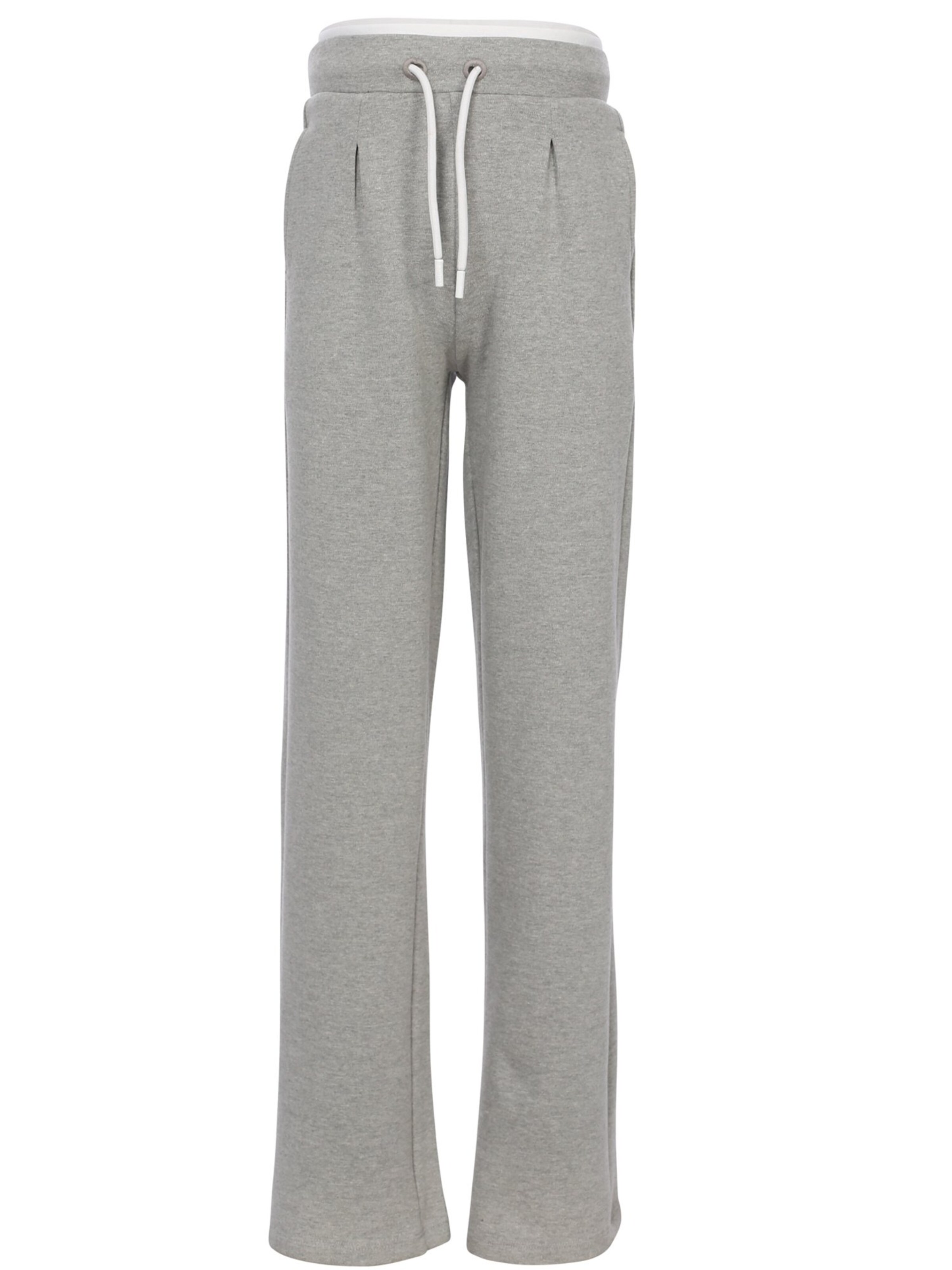 Looxs Revolution Regular Trousers in Grey: front