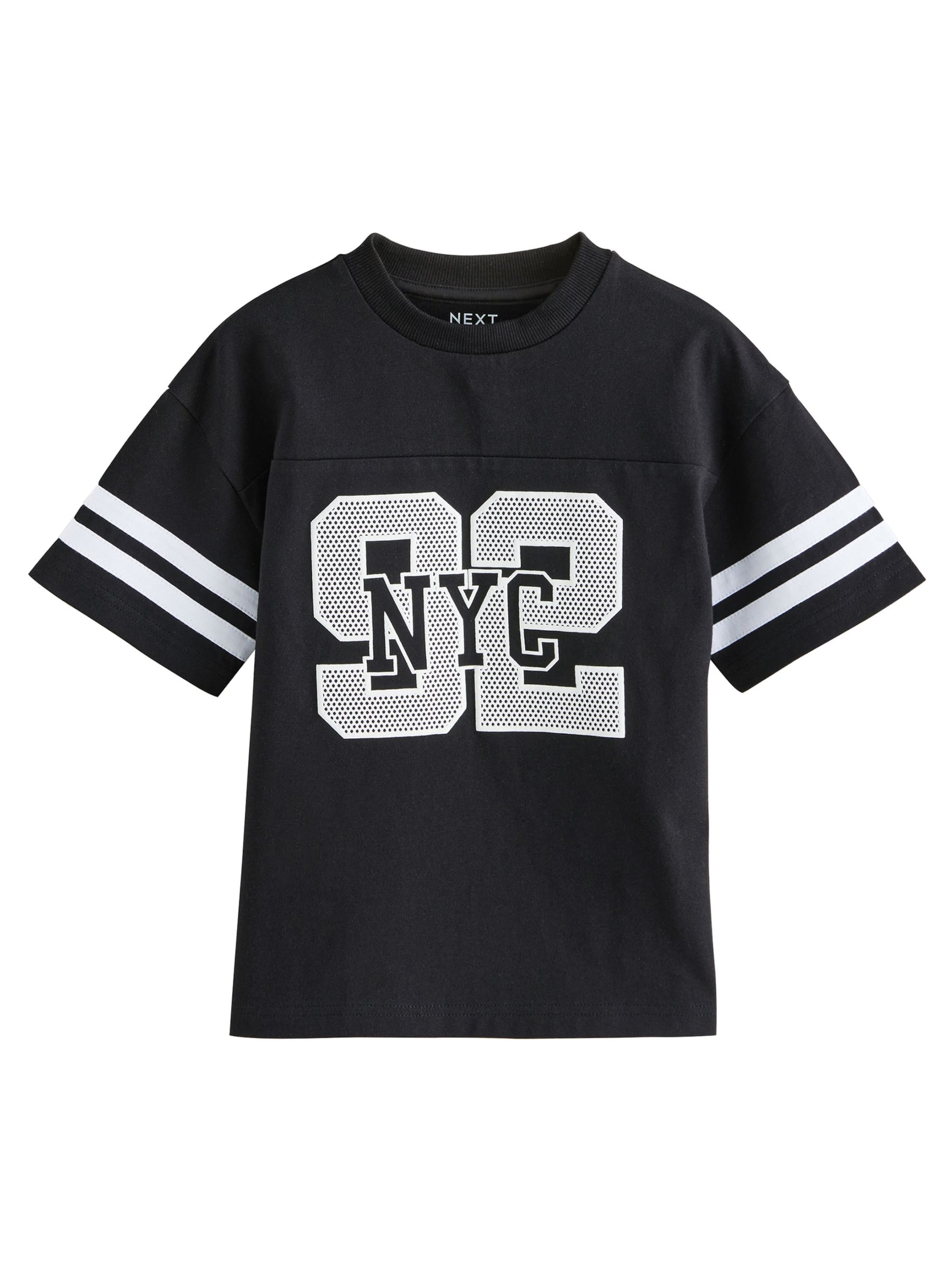 Next Тениска в черно: отпред