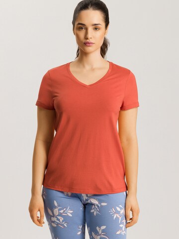 T-shirt 'Sleep & Lounge' Hanro en orange : devant
