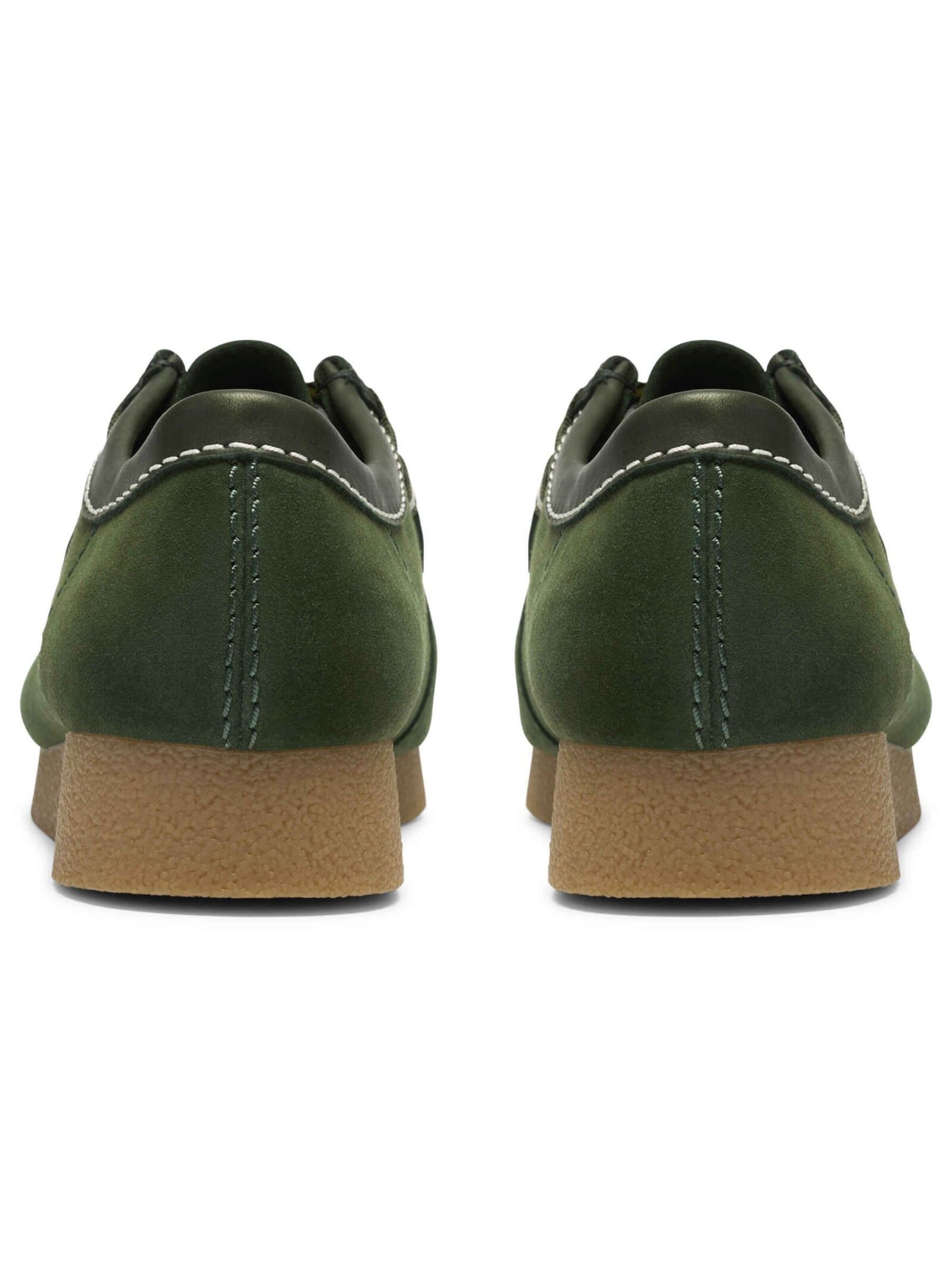 CLARKS Schnürschuh in Grün