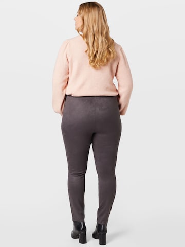 Slimfit Leggings 'Donnadina' di Vero Moda Curve in grigio