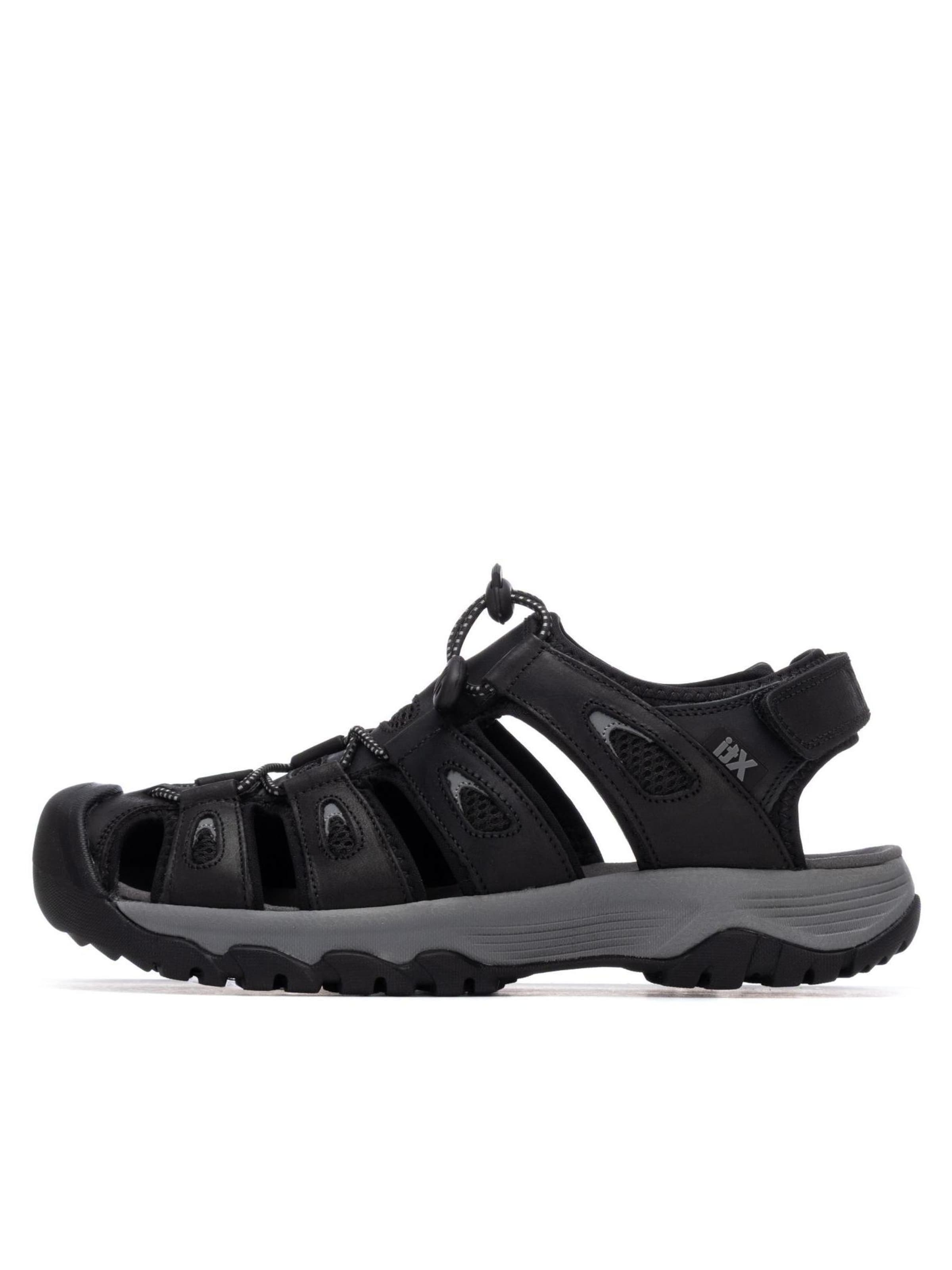 Xti - Sandalias de trekking en negro: frente