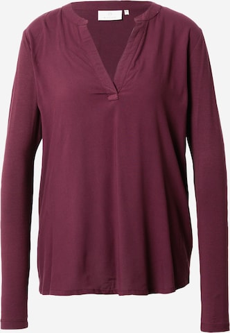 Camicia da donna di Kaffe in rosso: frontale