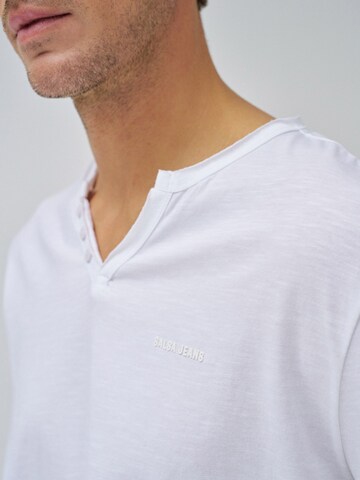 Pull-over Salsa Jeans en blanc
