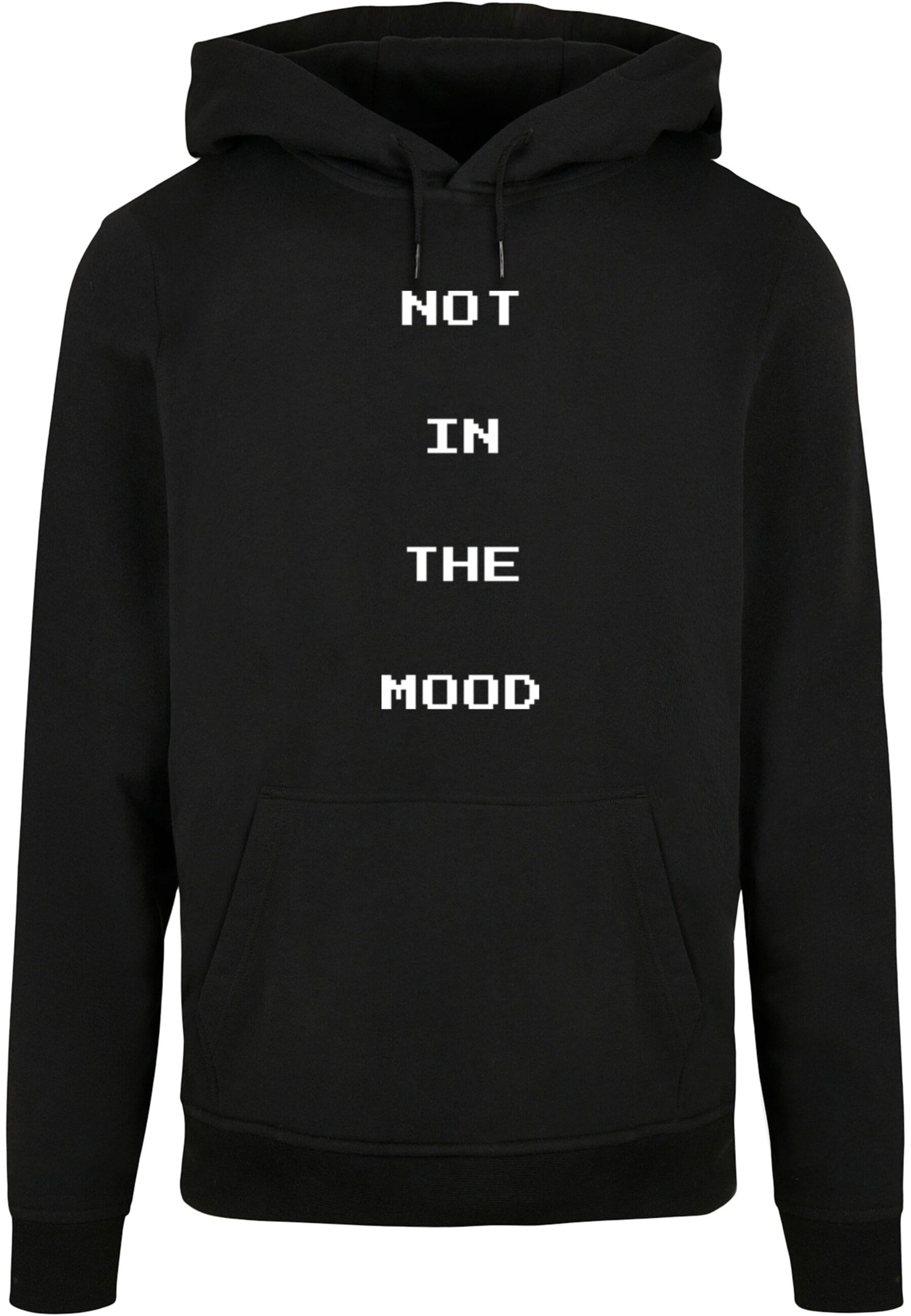 Merchcode Sweatshirt 'NITM' in Black: front