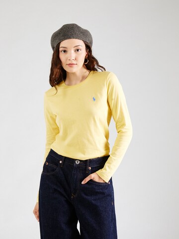 dzeltens Polo Ralph Lauren T-Krekls: no priekšpuses
