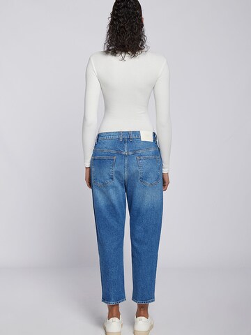 Goldgarn Loosefit Jeans in Blau