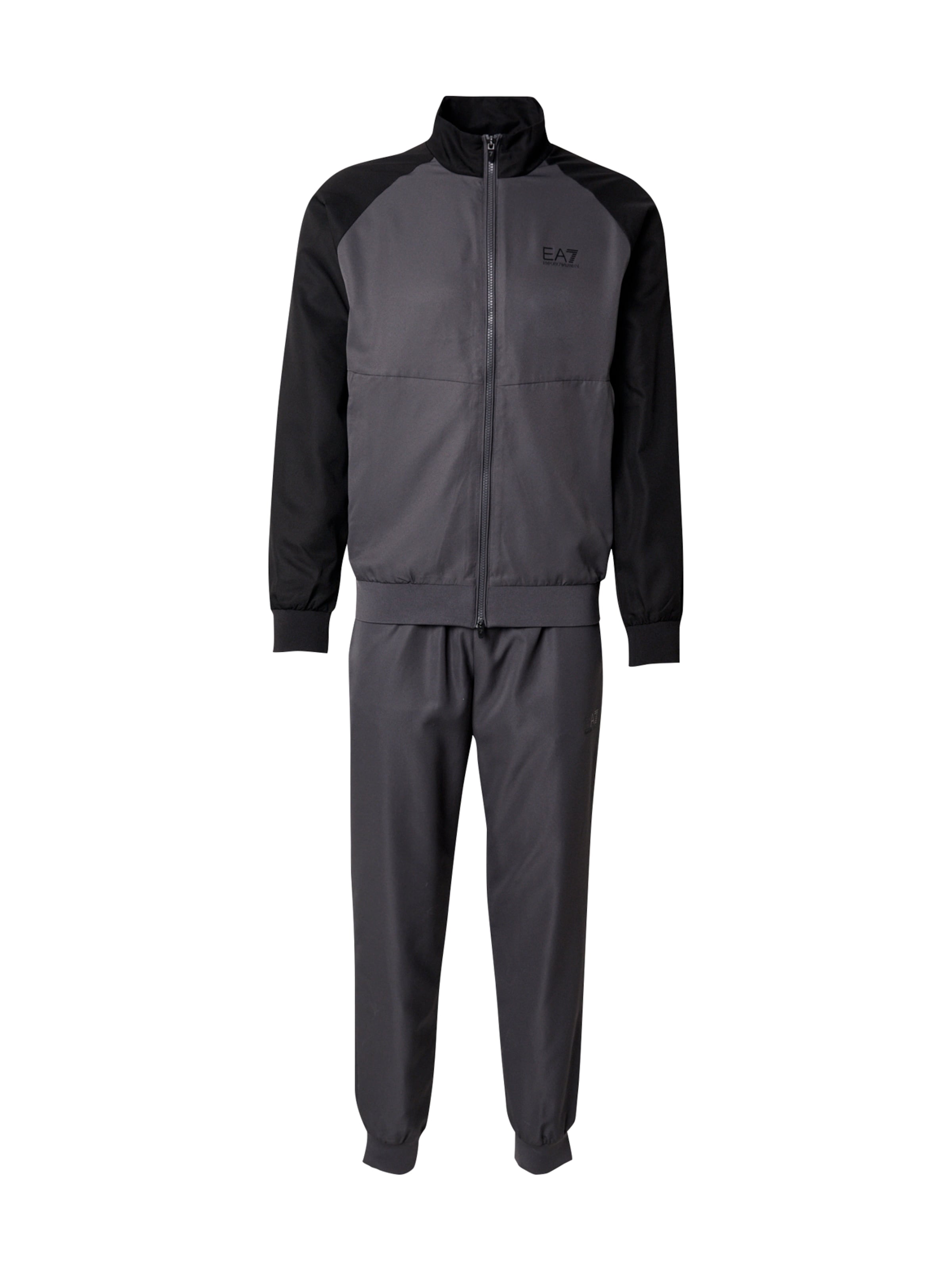 EA7 Emporio Armani Φόρμα σε γκρι: μπροστά