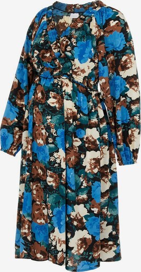 MAMALICIOUS Dress 'JOVI 2-IN-1' in Blue / Brown / Black, Item view