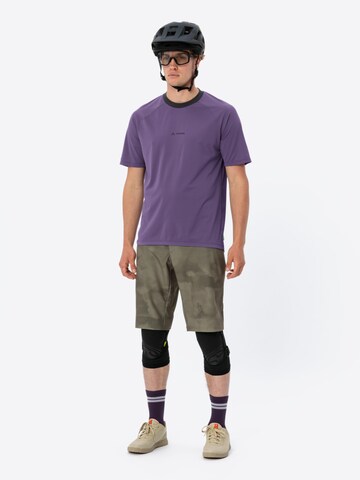 VAUDE Performance shirt 'Loamer' in Purple
