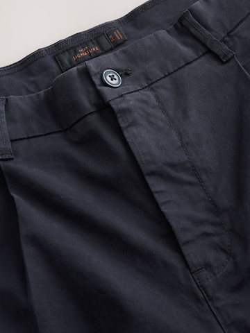 Next Tapered Bandplooibroek in Blauw