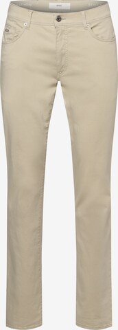 BRAX Broek 'Cadiz' in Beige: voorkant