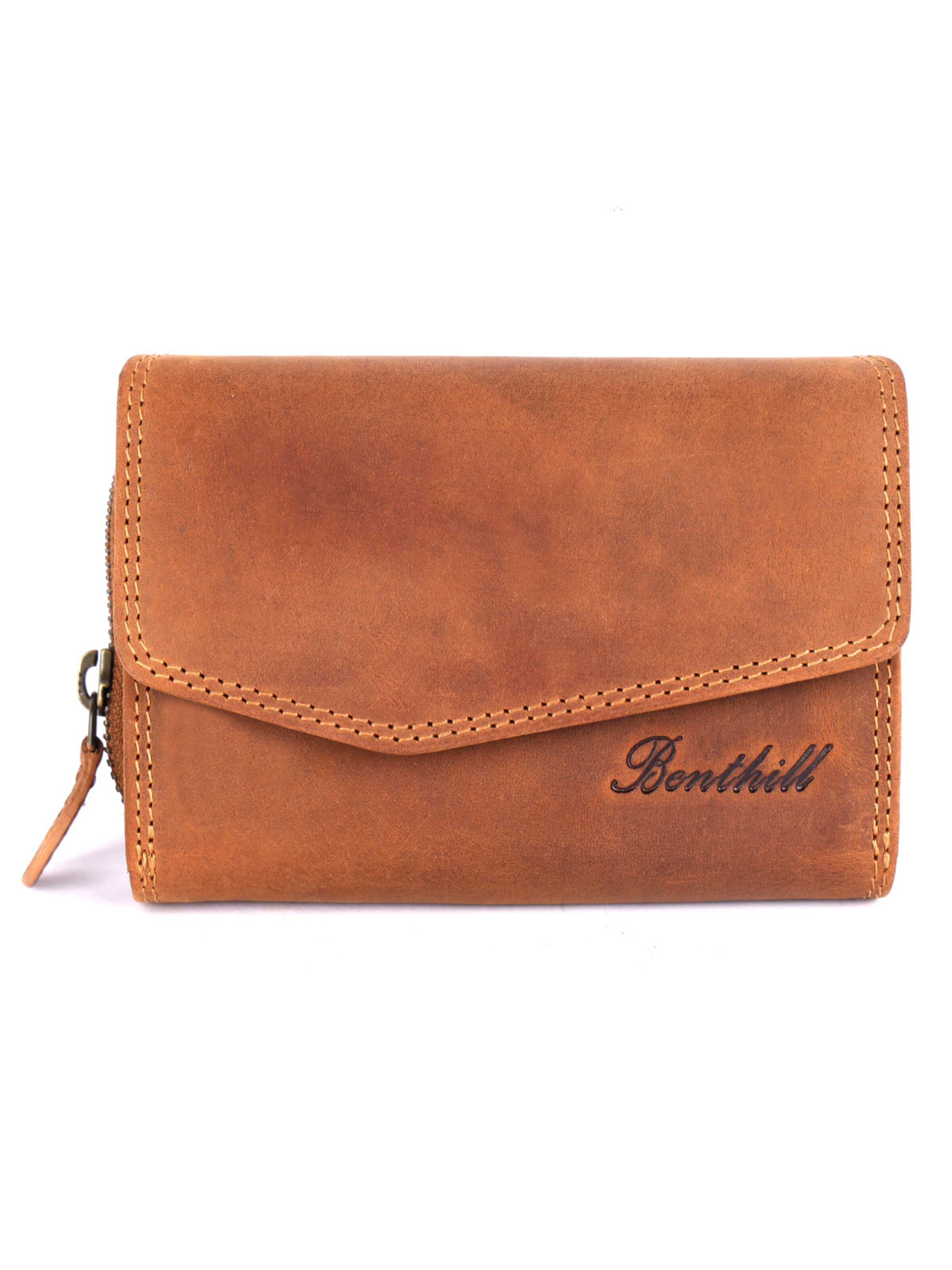 Benthill Wallet in Brown: front