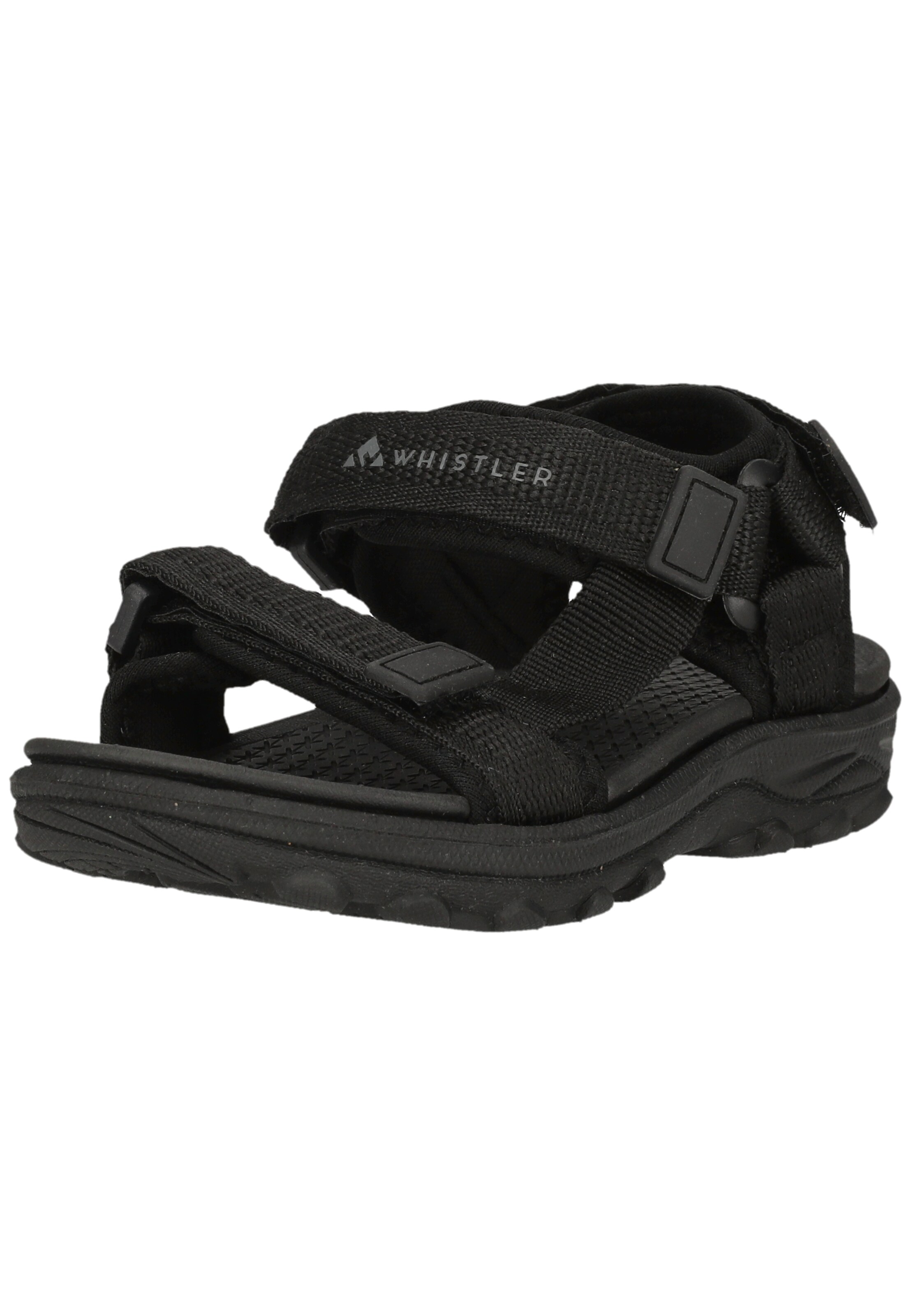 Whistler Sandalen 'Burgos' in Schwarz: Vorderseite