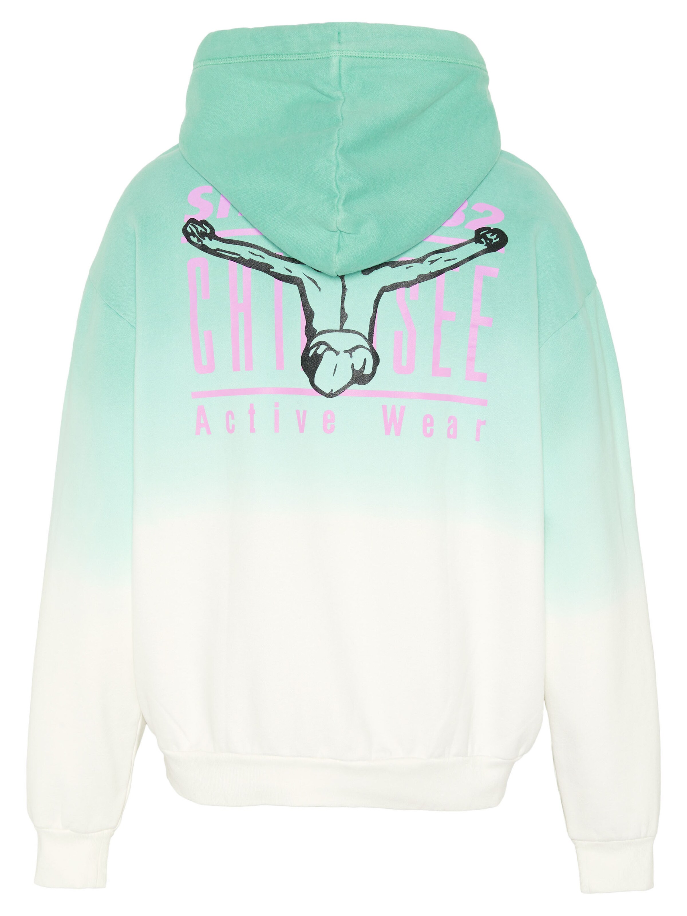 CHIEMSEE Sweatshirt ' mit Farbverlauf ' in Green