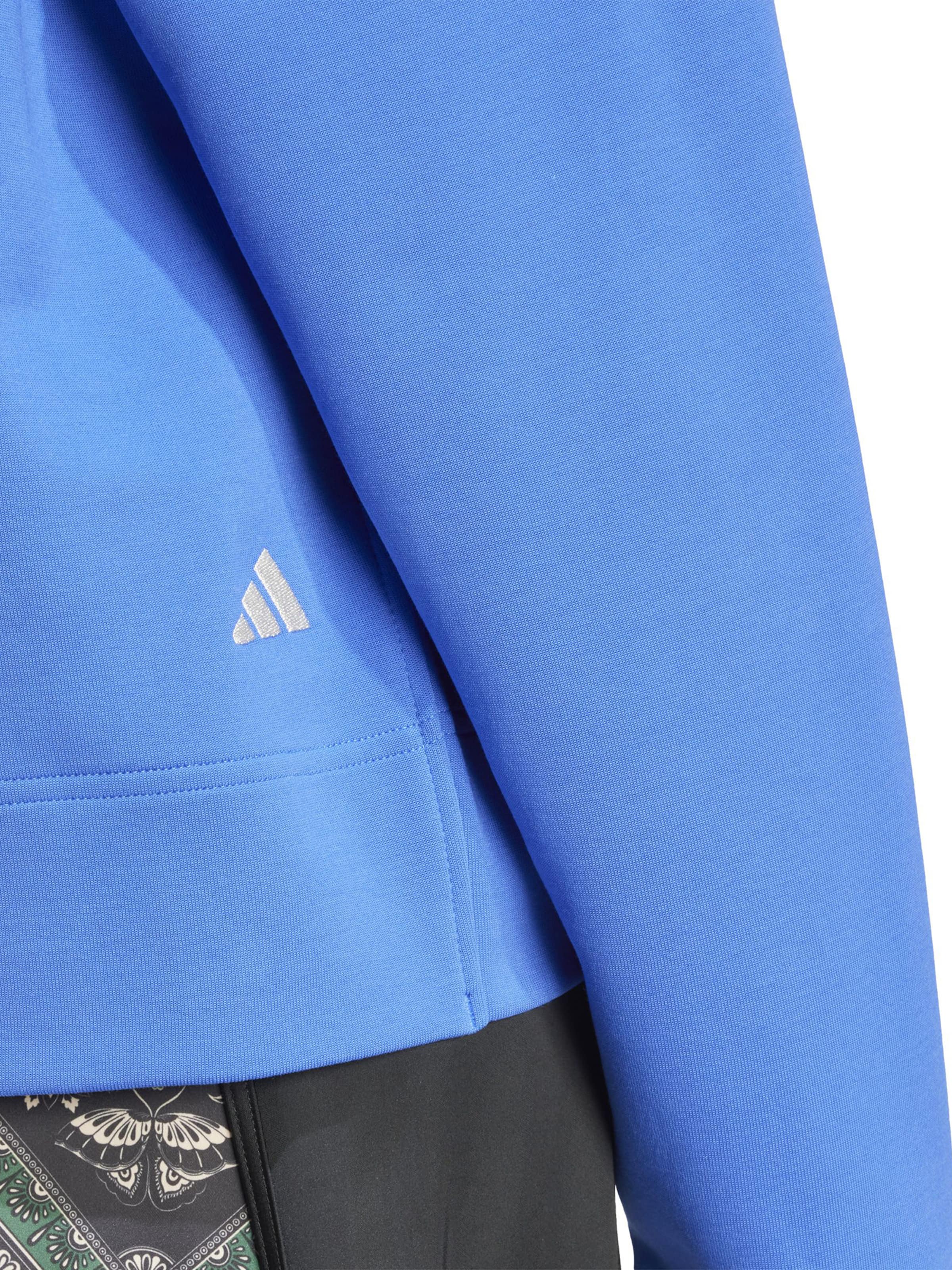 ADIDAS SPORTSWEAR Sport sweatshirt 'Adidas x Farm' i blå