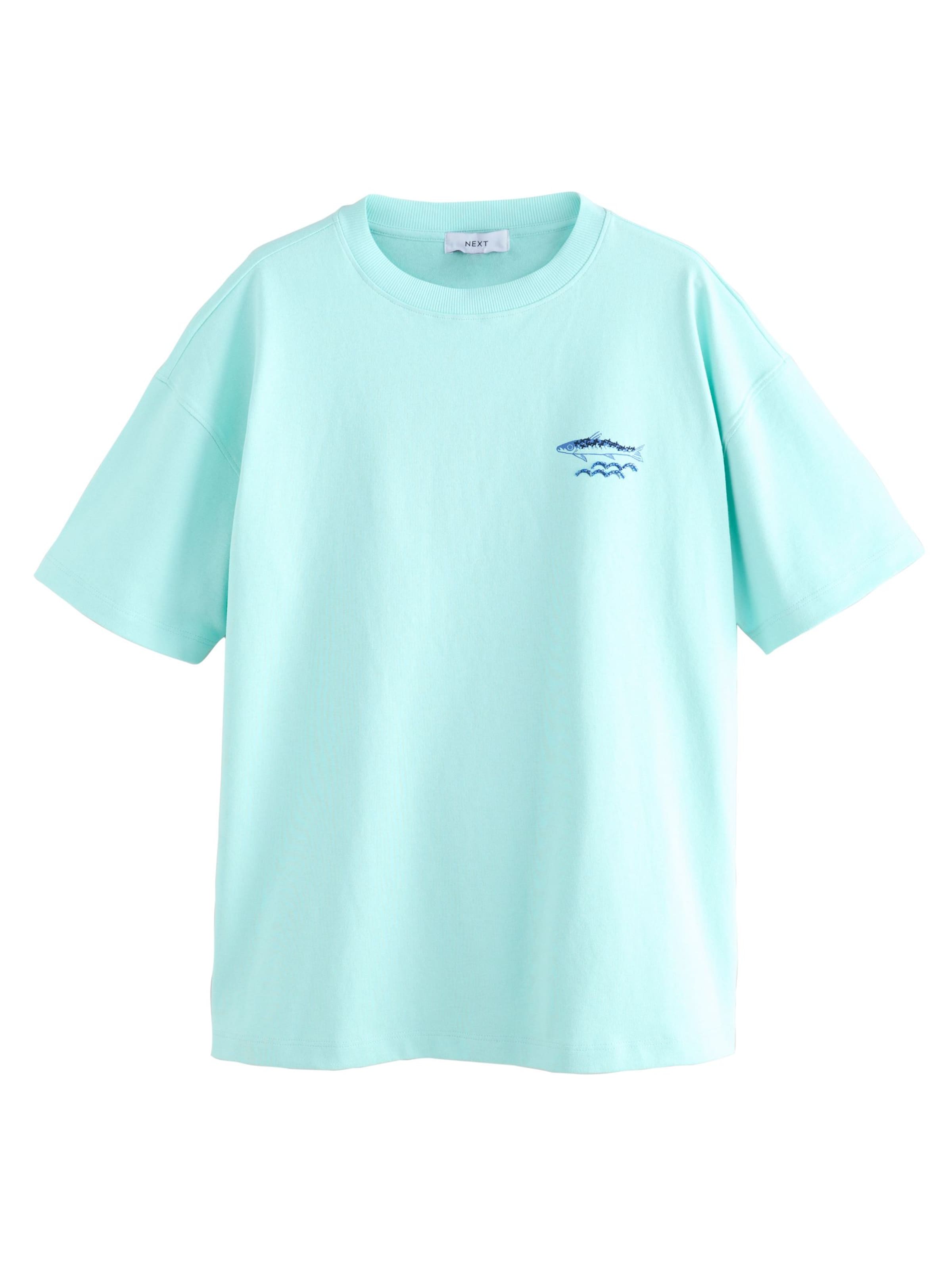 Next Koszulka w kolorze niebieski: przód