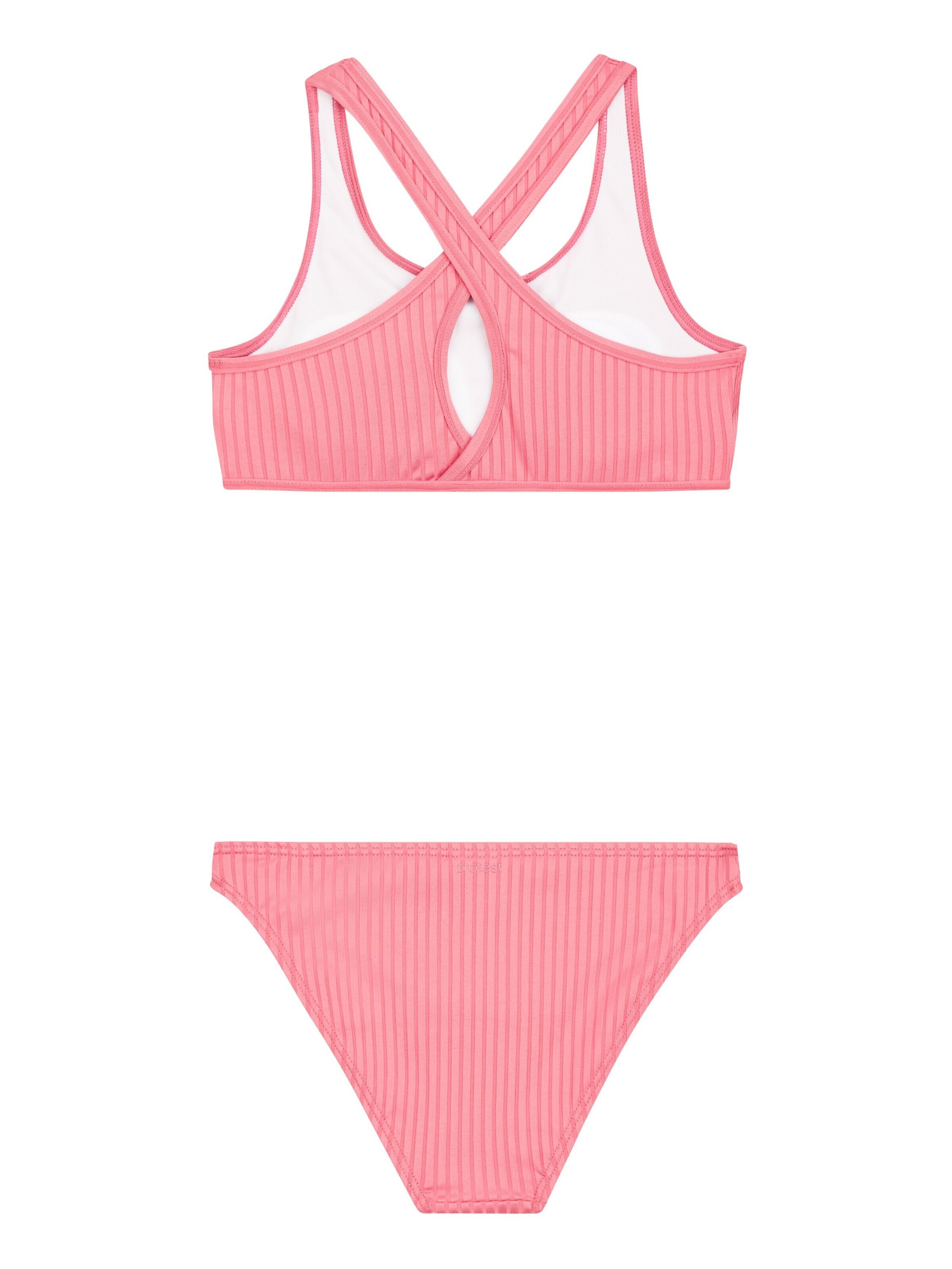 PROTEST Bustier Bikini 'PRTMoon JR' in Roze