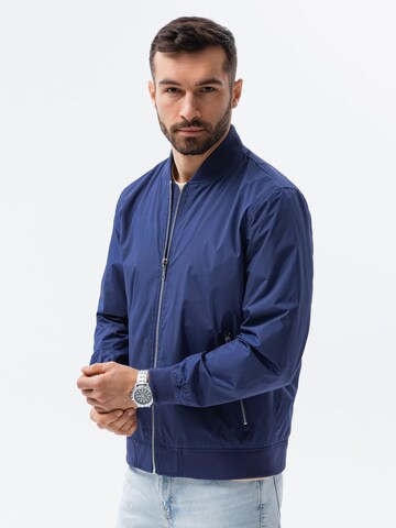 Ombre Between-Season Jacket 'C439' in Blue