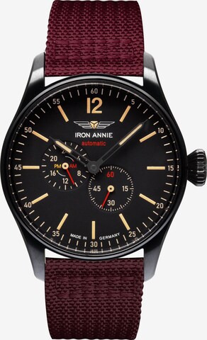 Iron Annie Analog Watch 'Flightcontrol' in Red