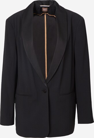 Blazer 'Junata' BOSS en noir : devant