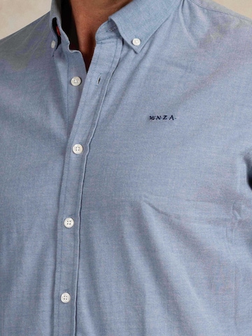NZA New Zealand Auckland Regular fit Overhemd in Blauw