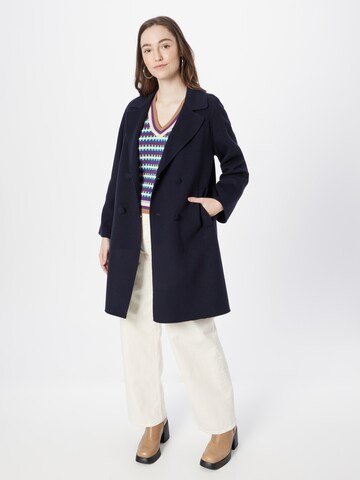 Weekend Max Mara Between-Seasons Coat 'RIVETTO' in Blue