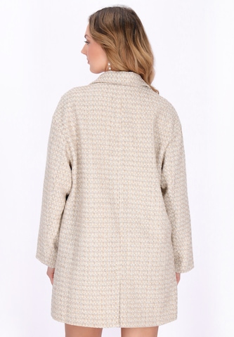 Manteau mi-saison 'Festive' faina en beige