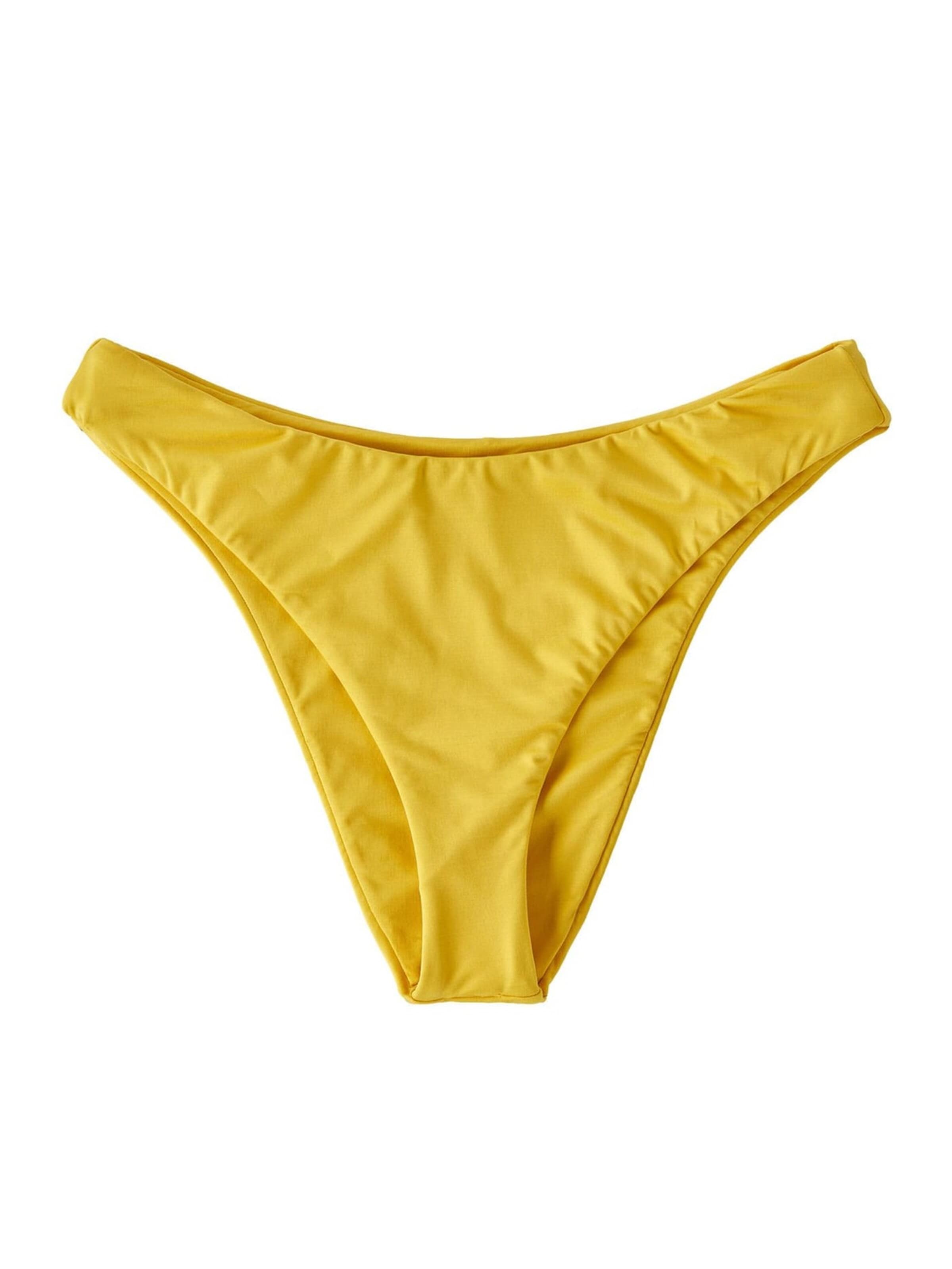 PATAGONIA Bikinitrusse i gul: forside