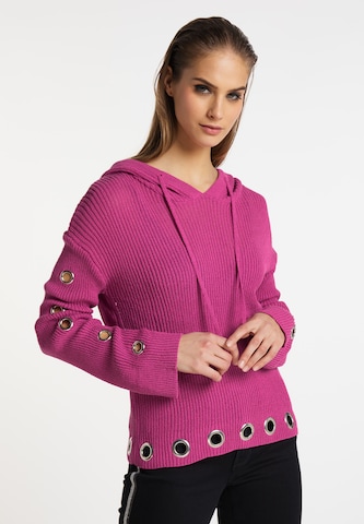 Pull-over myMo ROCKS en rose : devant