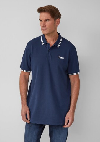 s.Oliver Shirt in Blau: Vorderseite