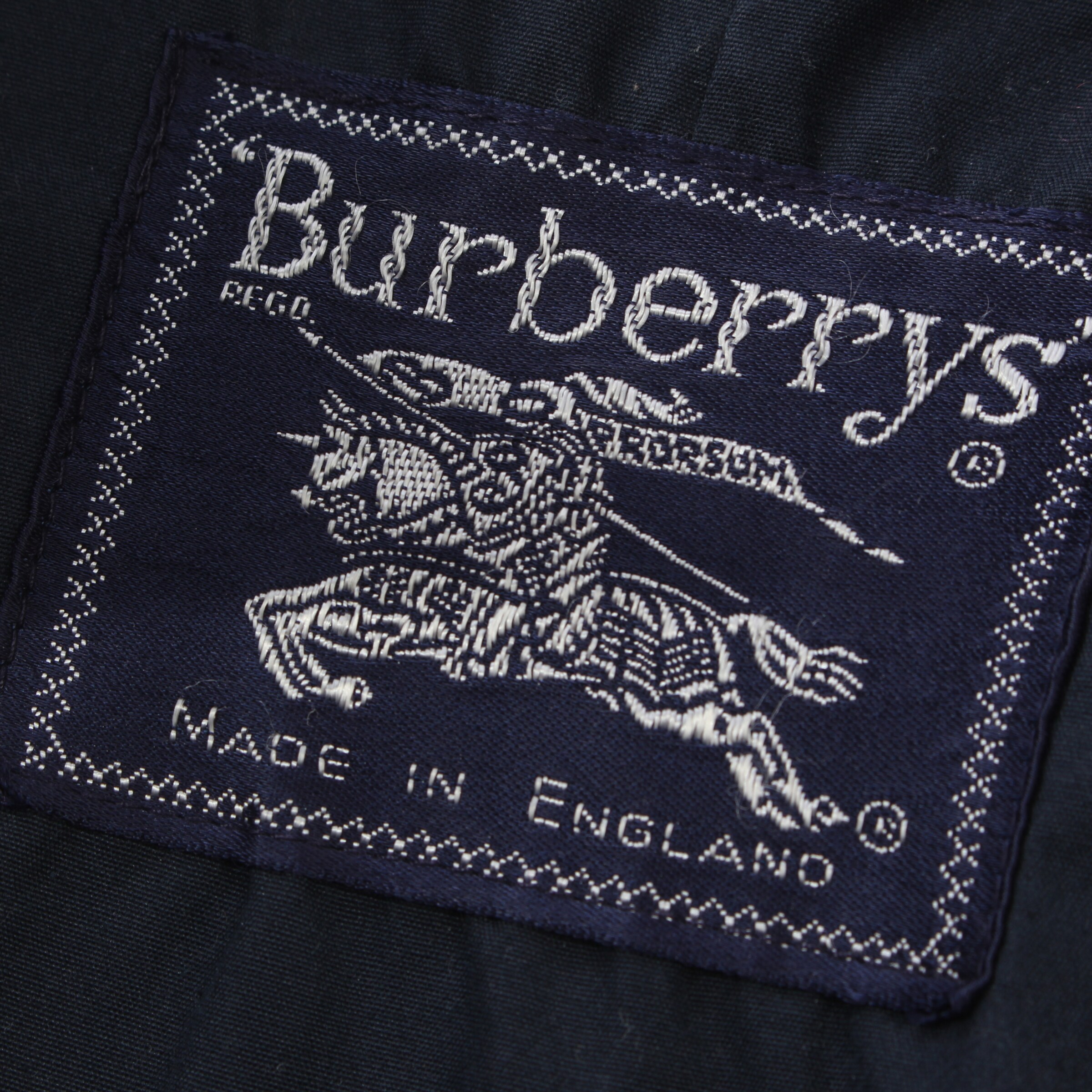 BURBERRY Übergangsjacke L-XL in Blau