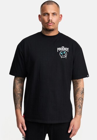 trueprodigy Shirt 'Kenji' in Zwart: voorkant